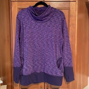 RBX Women’s Warmup Purple Pullover Sweatshirt Size Large